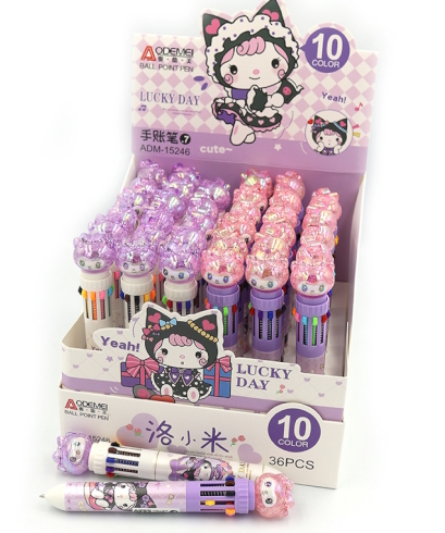 ADM-15246 Ручка дитяча багатобарвна автомат Aodemei 