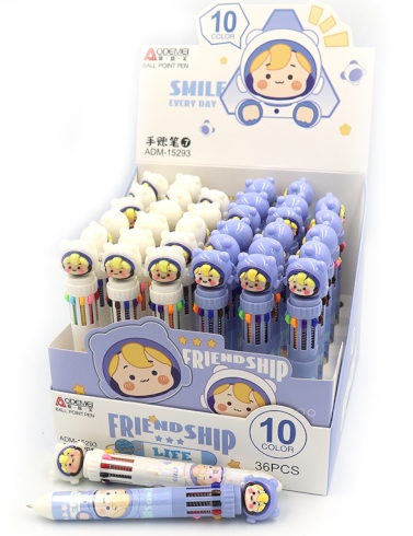 ADM-15293 Ручка дитяча багатобарвна автомат Aodemei 