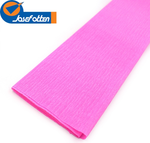 KR110-8004 Креп-папір 110%, рожевий 50 * 200см, осн.20г / м2, общ.42г / м2