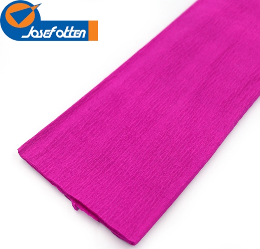 KR110-8005 Креп-папір  110%, темно-рожевий 50*200см, осн.20г/м2, общ.42г/м2