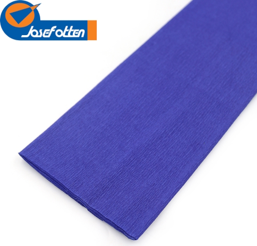 KR110-8007 Креп-папір 110%, темно-синій 50*200см, осн.20г/м2, общ.42г/м2