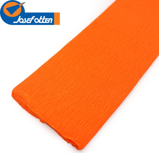 KR110-8015 Креп-папір  110%, помаранчевий 50*200см, осн.20г/м2, общ.42г/м2