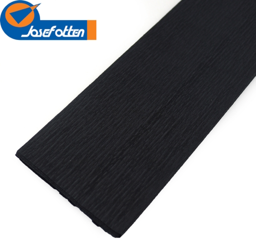 KR110-8019 Креп-папір  110%, чорний 50*200см, осн.20г/м2, общ.42г/м2