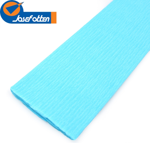 KR110-8023 Креп-папір 110%, небесний 50*200см, осн.20г/м2, общ.42г/м2