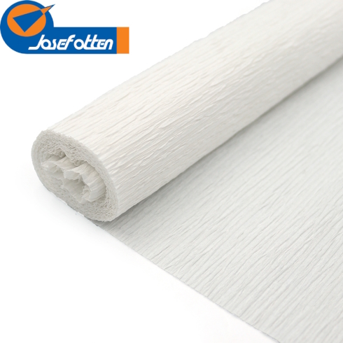 KR150-8020 Креп-папір 150%, білий 50*200см, 1pc/OPP, осн.95г/м2,  общ.238г/м2