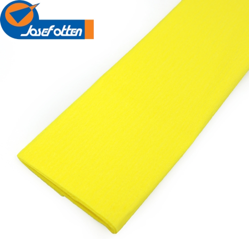 KR35-8030 Креп-папір 35%, жовтий 50*200см, осн.20г/м2, общ.27г/м2