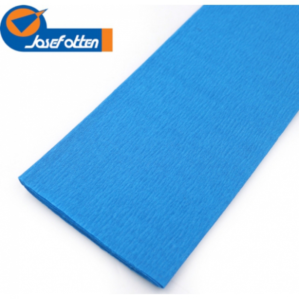 KR55-80708 Креп-папір 55%, темно-блакитний 50*200см, осн.20г/м2, общ.31г/м2