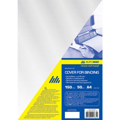 Обкладинка прозора А4, 150мкм, (50 шт./уп.), BUROMAX, BM.0540-00