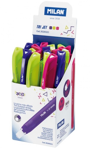 3026521 Гумка автомат. TM Milan Acid 12см