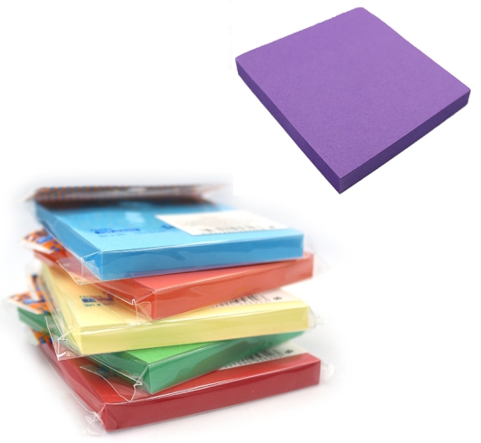 DSCN0620 Папір самокл. Josef Otten 100шт., 76*76мм NEW color1шт/єтік