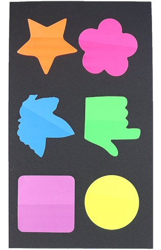 P98 Набір стікерів для нотаток PET 