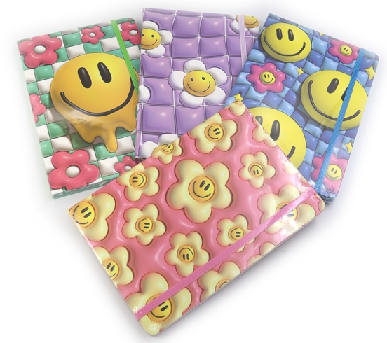 JZ85001 Блокнот об`ємний на резинці