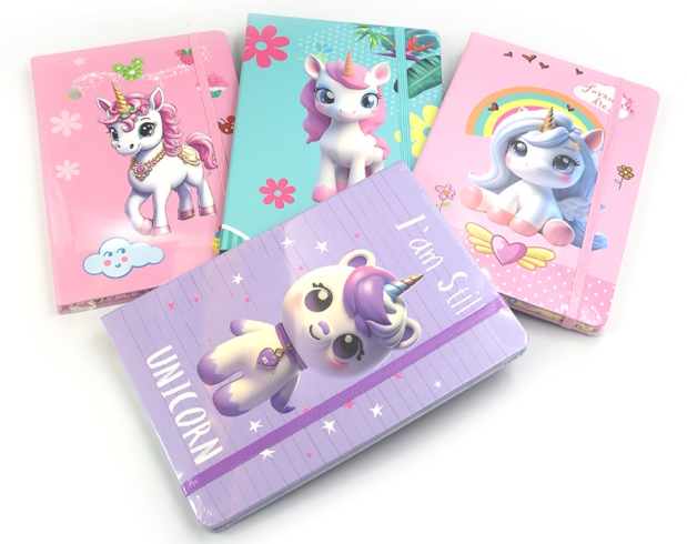 JZ85013 Блокнот об`ємний на резинці 