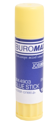 Клей-олiвець 15г, JOBMAX, BUROMAX, BM.4903