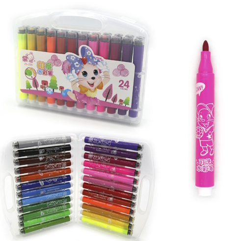 230-24 Набір фломастерів/штампи 