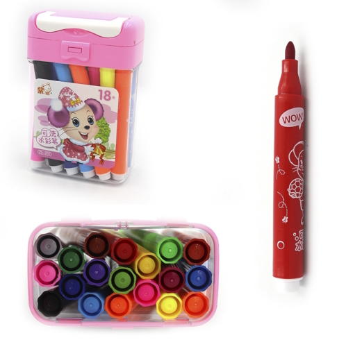 ZS-207-18 Набір фломастерів 105мм washable 