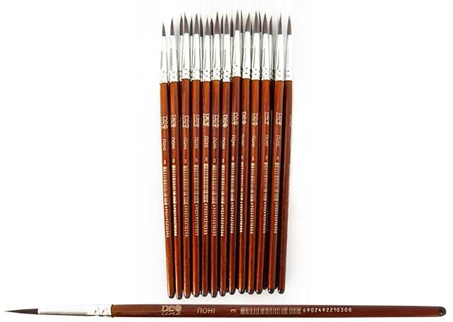 Пензлик круглий поні №3, 2103-CHPR, Neo Line