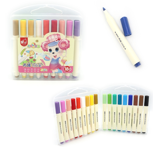 ZS-256-18 Набір акрилових маркерів 