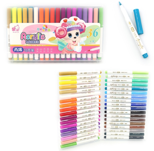 ZS-257-36 Набір акрилових маркерів 