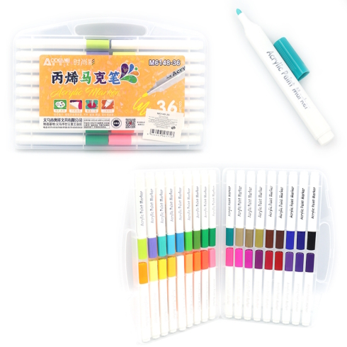 M6148-36 Набір маркерів акрил. Aodemei 36шт.