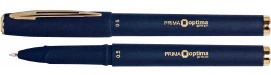 Ручка гелева OPTIMA PRIMA 0,5 мм, синя, O15638-02
