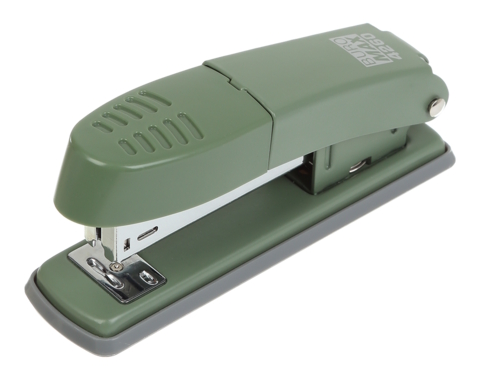 Степлер металевий  до 25 арк. MORANDI STYLE. (скоби №24/6; 26/6 ), зелений, BM.4260-04