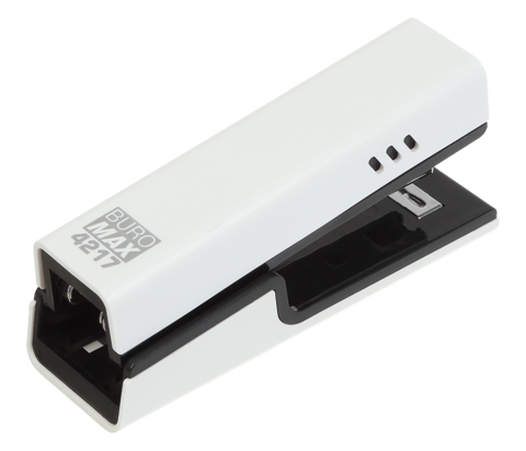 Степлер пластиковий 20арк., (скоби №24; 26), білий,BM.4217-12