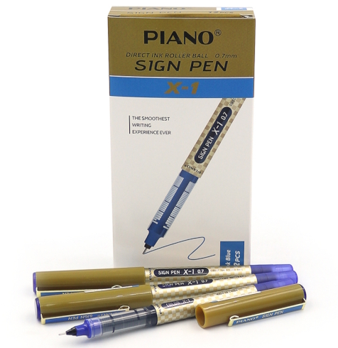 X-1 Роллер Piano 0,7мм, синій