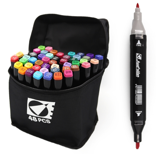 ST40659 Набір скетч маркерів двостор. 