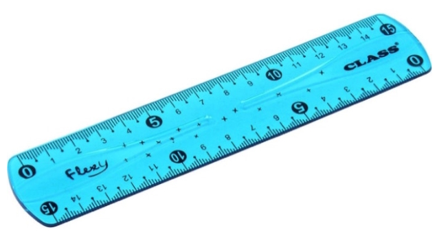 Лінійка FLEXI, 15см, 9010,CLASS