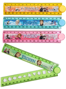 Лінійка пластик 30см складная