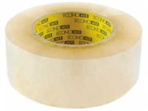 Стрічка клейка пакувальна 48 мм х 300 м Economix, прозора, E40829