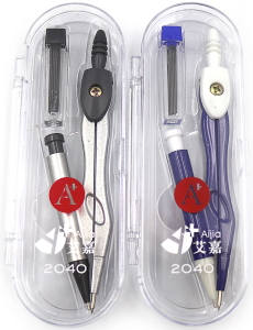 AJ-2040 Циркуль + грифель без етик