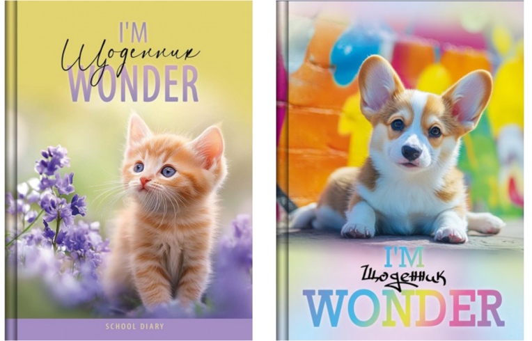 Щоденник (УКР) В5, 40 арк.,  серія 