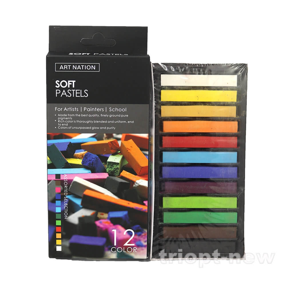 SOP1210RC М'яка пастель Art Nation 12 кол. 1шт/этик