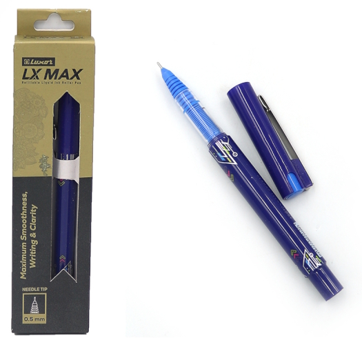 11082 Роллер Luxor LX MAX NEEDLE TIP, син. инд.упаковк 1шт/єтик