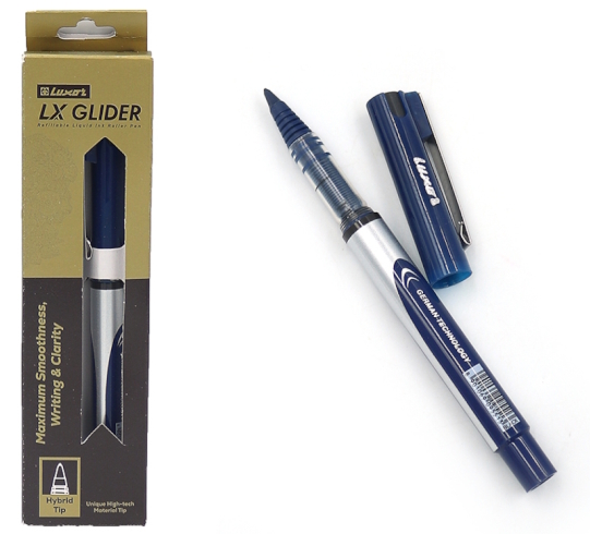 11111 Роллер Luxor LX GLIDER, чорн..инд.упаковк 1шт/єтик