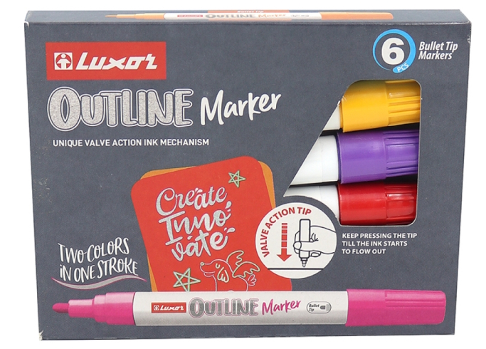 13030 Набір контурних маркерів фарб