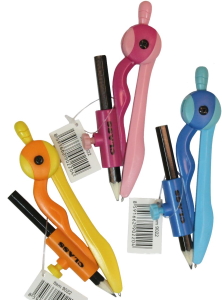 Циркуль з універс. тримачем і олів., 12 cм, пластик, 9022, CLASS