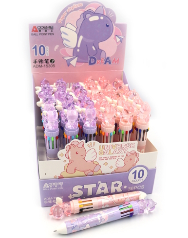 ADM-15305 Ручка дитяча багатобарвна автомат Aodemei 