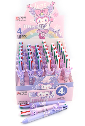 ADM-15316 Ручка дитяча багатобарвна автомат Aodemei 