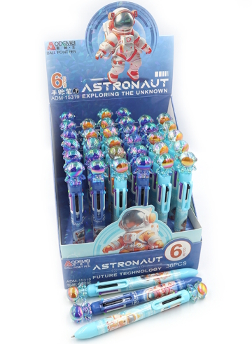 ADM-15319 Ручка дитяча багатобарвна автомат Aodemei 