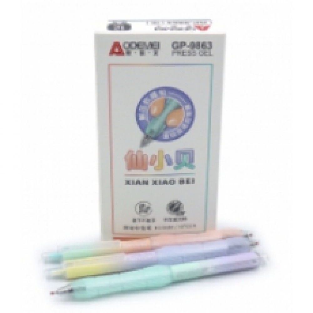 GP-9863 Ручка гелева автом  Aodemei 