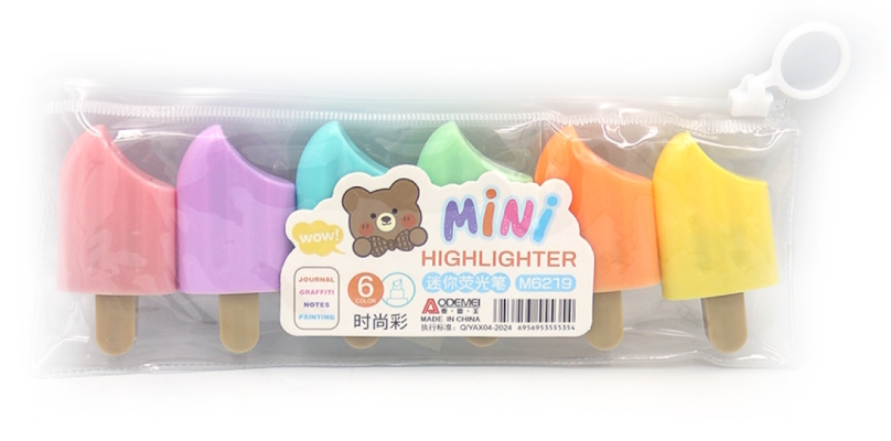 M6219 Набір міні-текстовиділячів Aodemei 