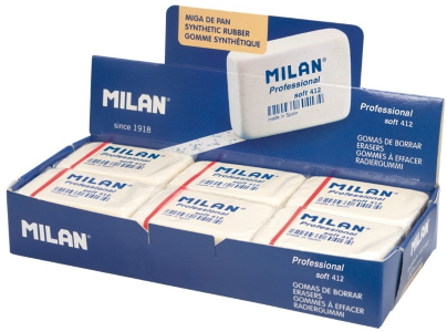 CMM412CF Гумка прямокут. біл. 