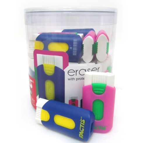 PTF1330 Гумка прямокут. біл. в пластик.корпусі 