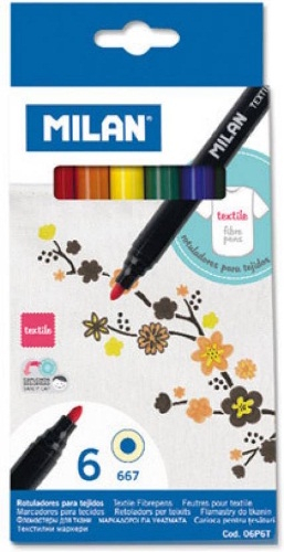 06P6T Набір фломастерів для тканини ТМ 