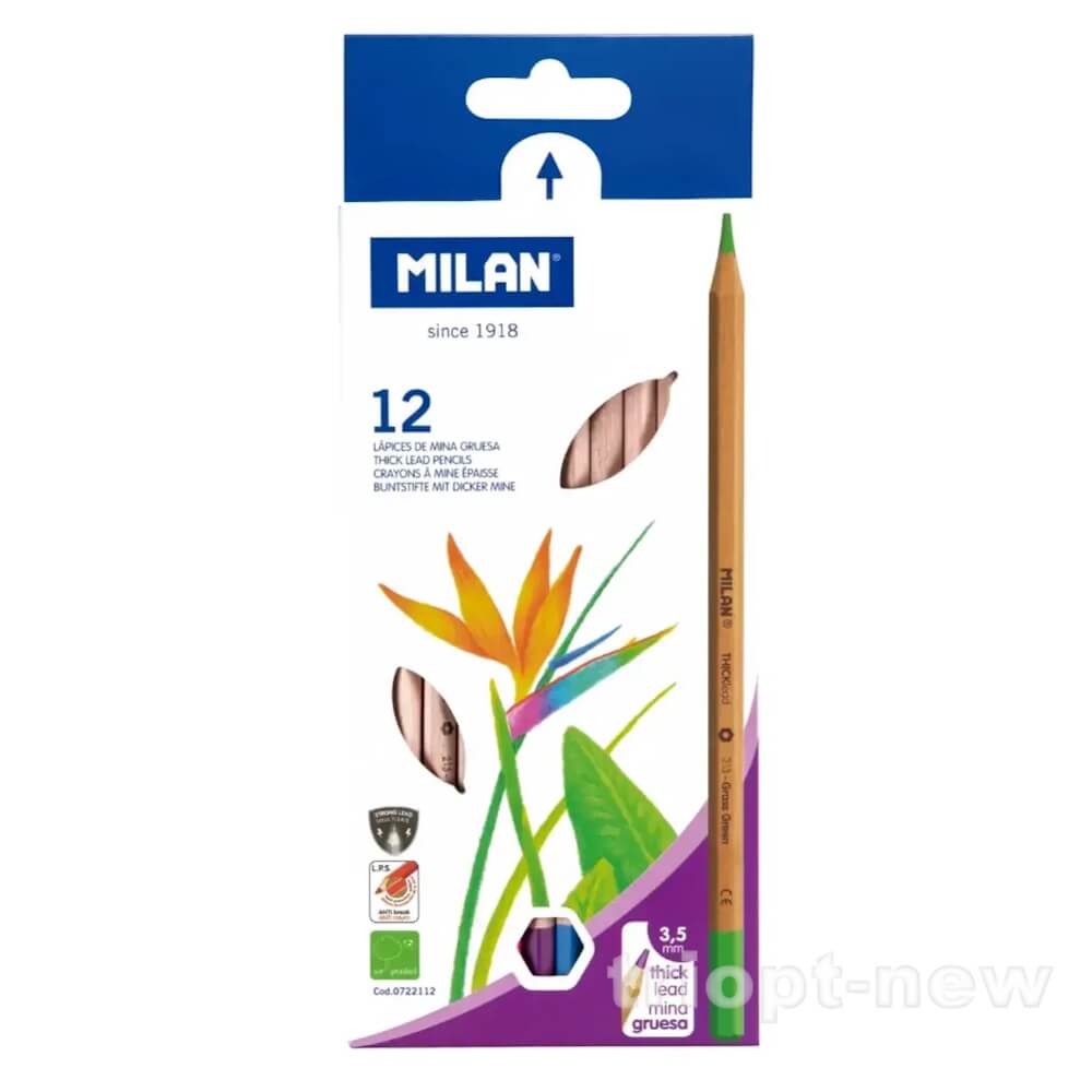 0722112 Набір кол.олівц.шестикутн. ТМ 