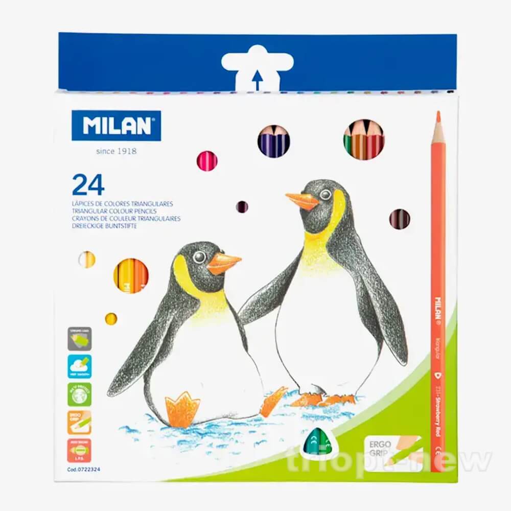 0722324 Набір кольор.олівц.трикут. ТМ 