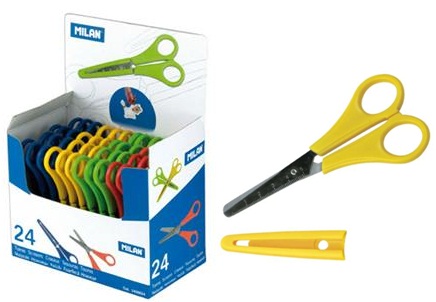 1409824 Ножиці з лін. в пласт. футлярі ТМ 